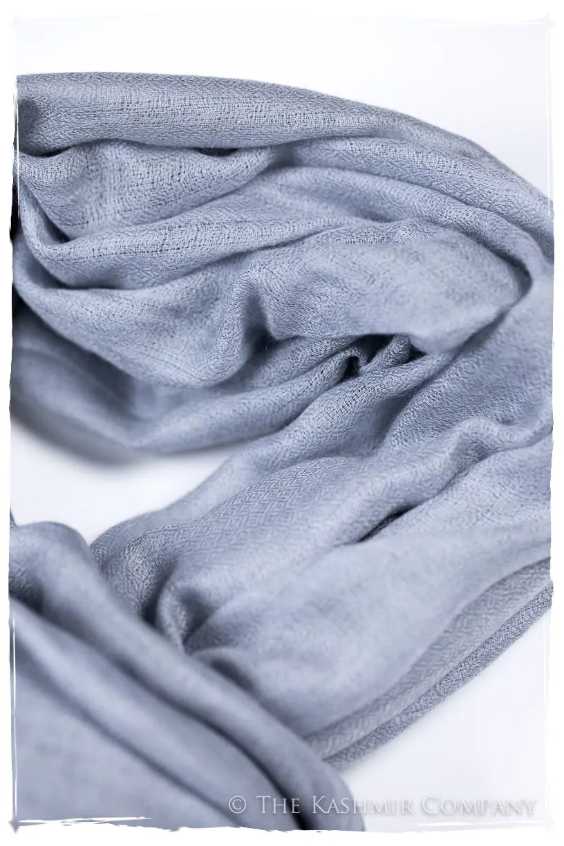 Bul Bul Country Blue Kashmir Wool Scarf