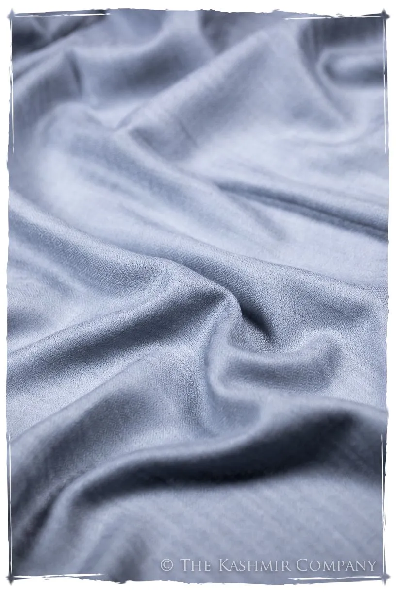 Bul Bul Country Blue Kashmir Wool Scarf