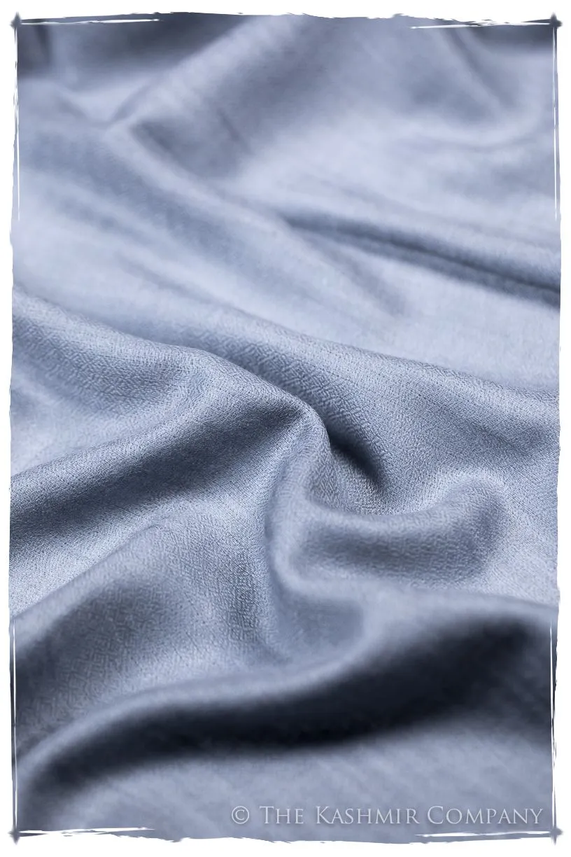 Bul Bul Country Blue Kashmir Wool Scarf
