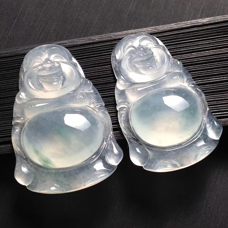 Natural Jade Pendant Jadeite Buddha Pendant PT514