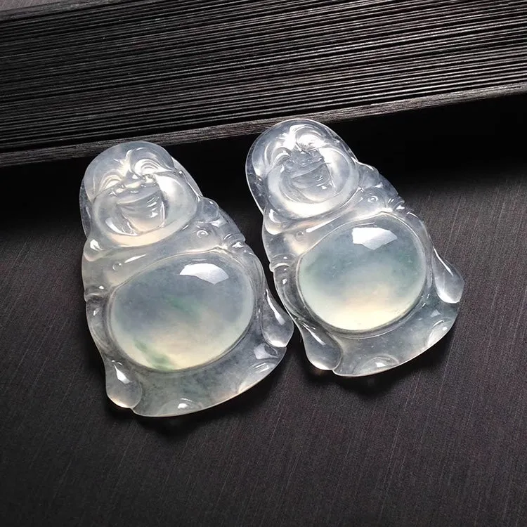 Natural Jade Pendant Jadeite Buddha Pendant PT514