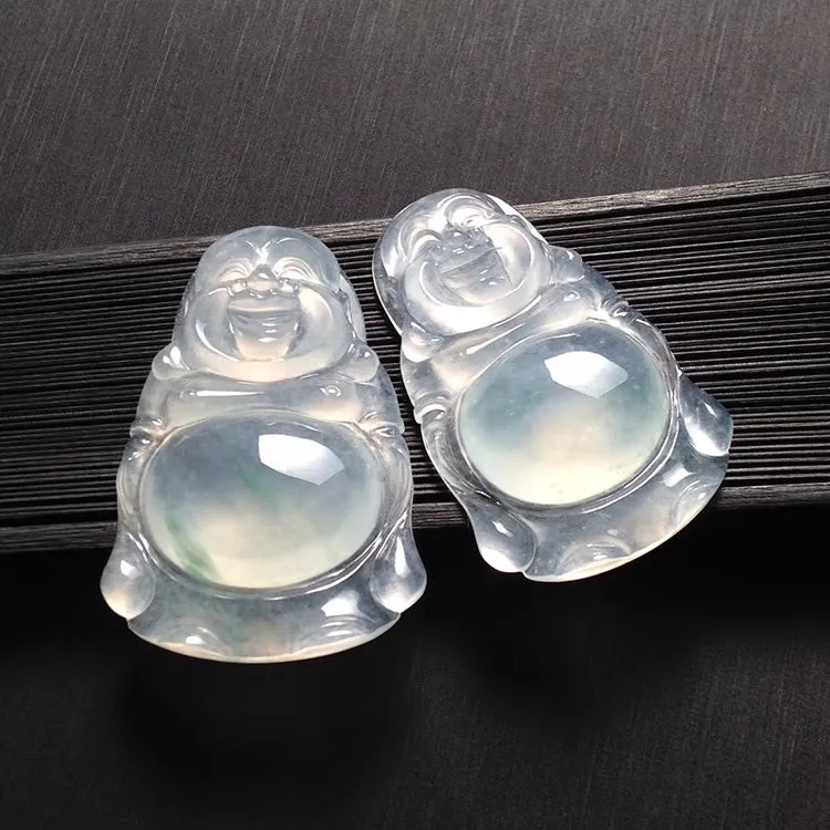 Natural Jade Pendant Jadeite Buddha Pendant PT514