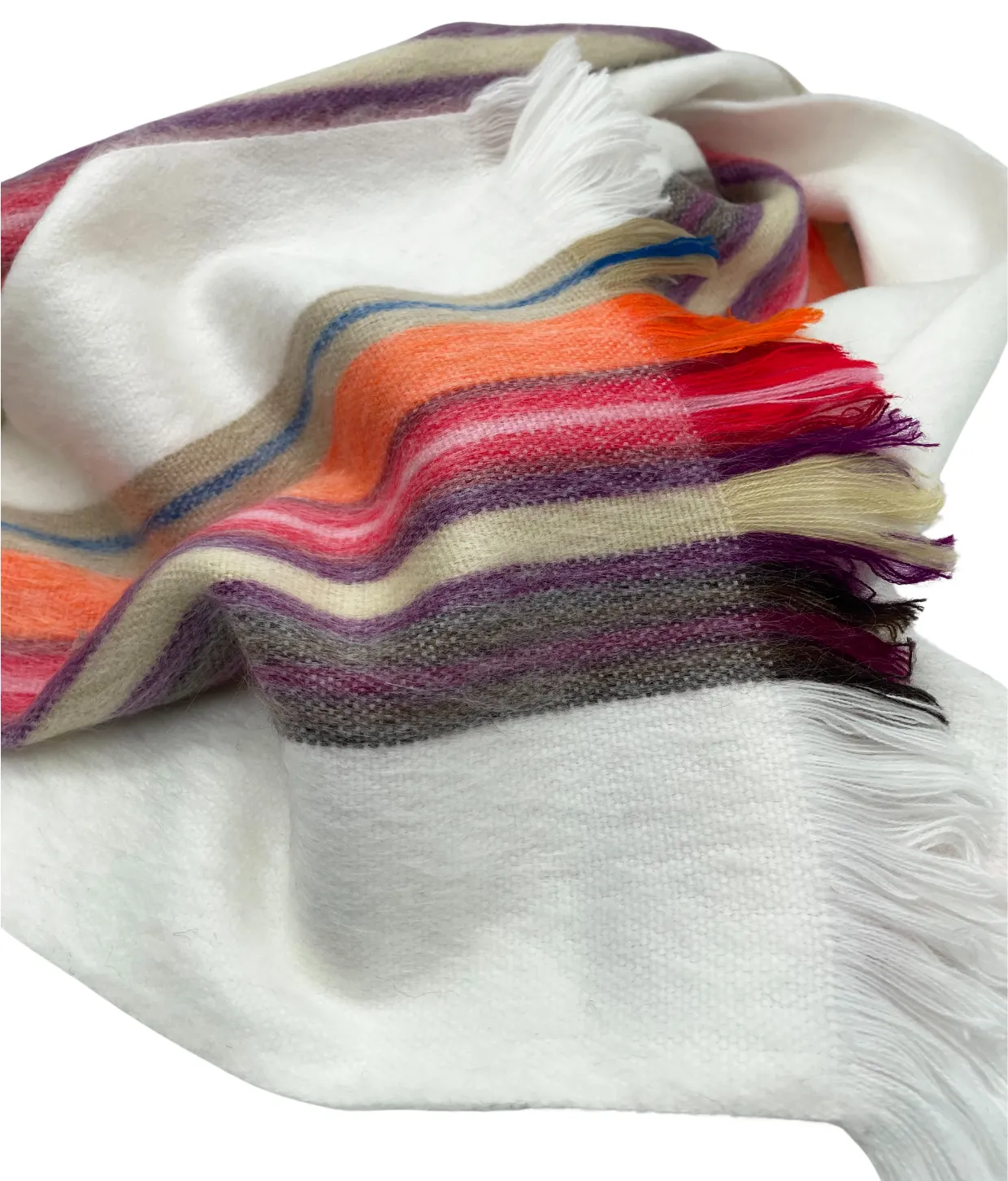 Pretty Soft Artisan Striped Alpaca Scarf