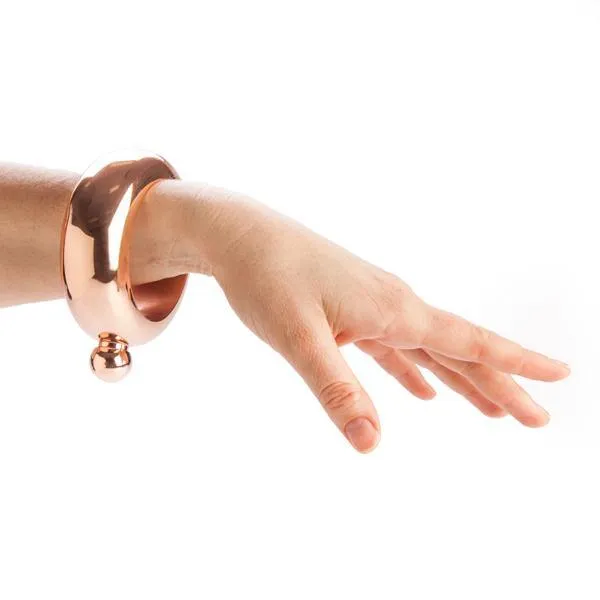 Rose Gold Bangle Flask